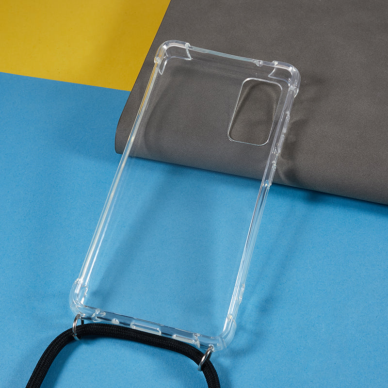 TPU Case for Samsung Galaxy S20 FE / S20 FE 5G / S20 FE 2022 / S20 Lite , Anti-drop Clear Phone Cover with Lanyard TPU Case for Samsung Galaxy S20 FE / S20 FE 5G / S20 FE 2022 / S20 Lite , Anti-drop Clear Phone Cover with Lanyard